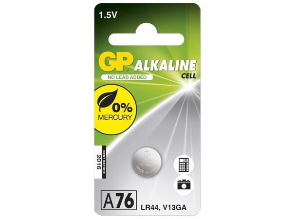 GP Batteri Knappcell LR44 - 1,5v 
